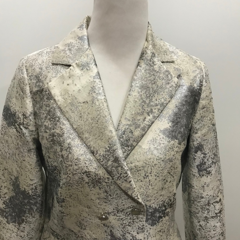 CAbi Chalet Metallic Jacket Size 6 Style 657 - Picture 3 of 8